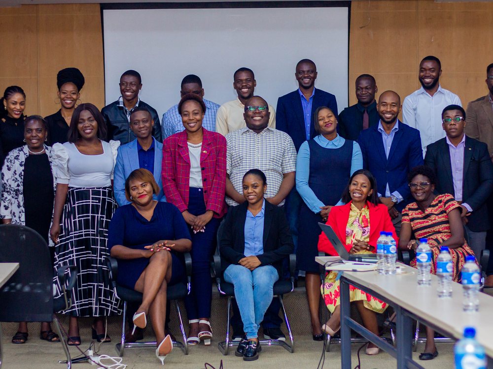 Group photograph of delegates at the Digital Brokers Forum in Lusaka