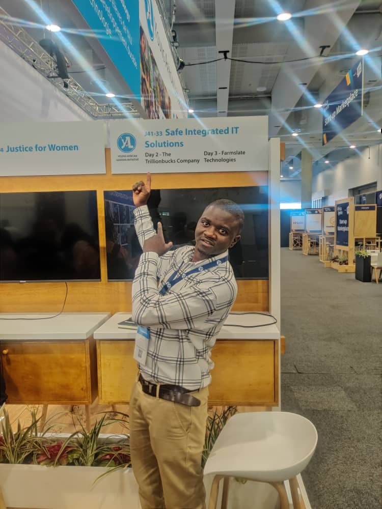 Safe Integrated IT Solutions exhibition stand J41-33 at the Africa Tech Festival, Cape Town