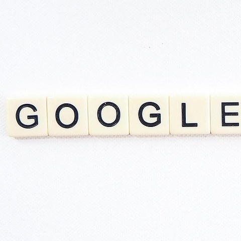 Scrabble tiles spelling Google representing digital marketing campaigns